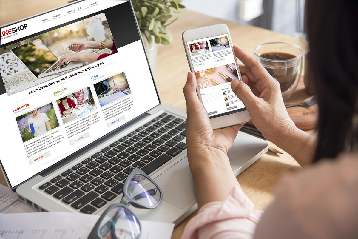 Website menunjang bisnis